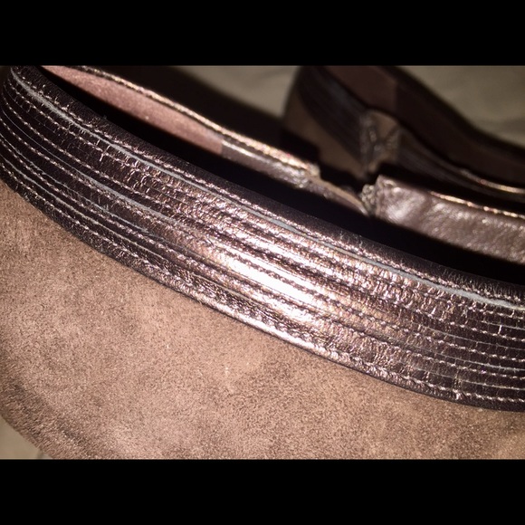 COLE HAAN Nike Air brown Suede  booties beautiful - Picture 8 of 8